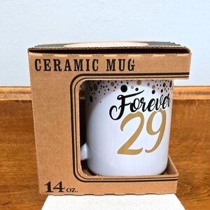 Carson Forever 29 Ceramic Mug 14 Ounce New In Box